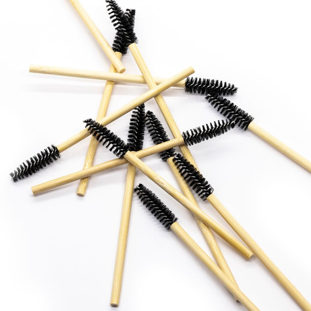 Bamboo Mascara Wands 50pcs