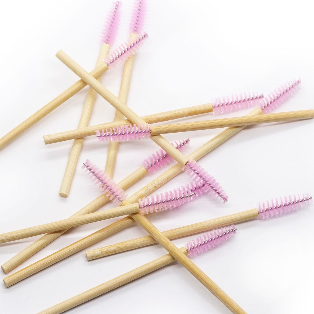 Bamboo Mascara Wands 50pcs