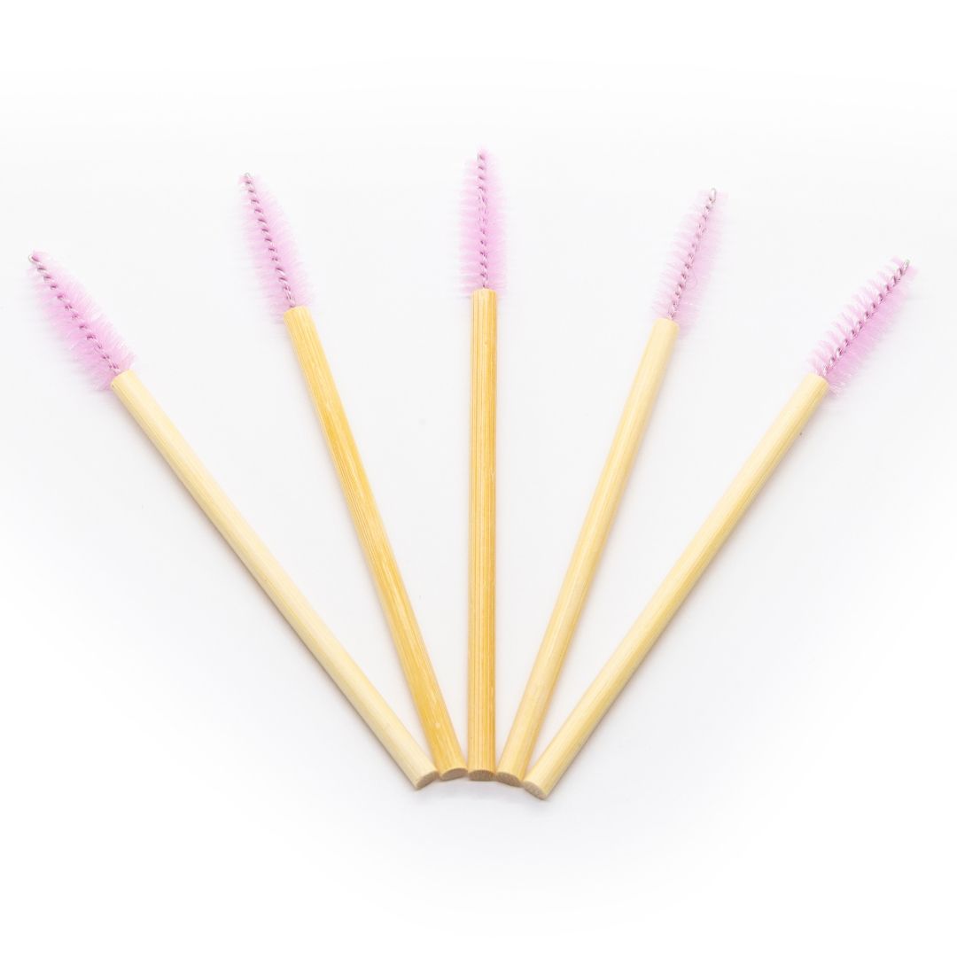 Bamboo Mascara Wands 50pcs
