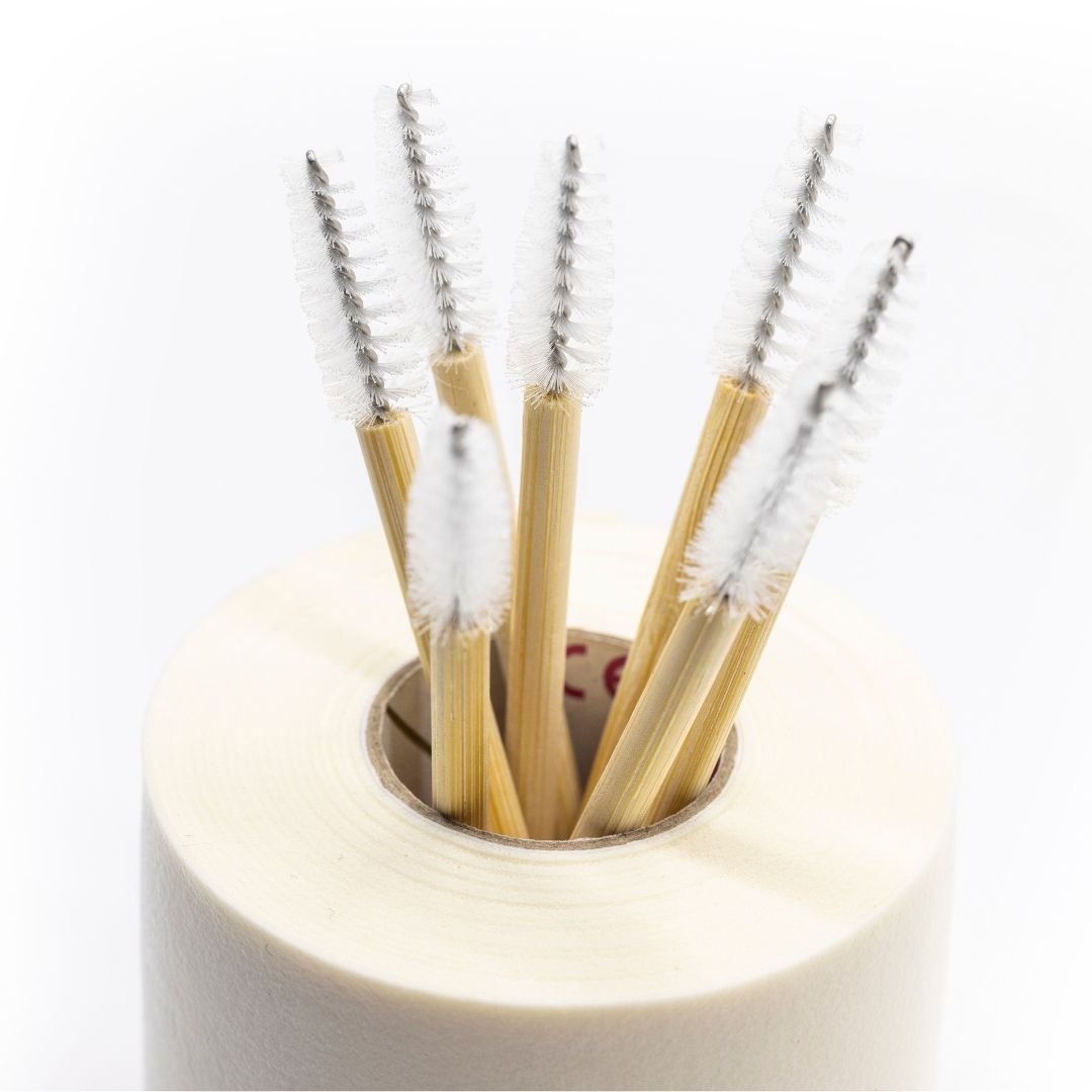 Bamboo Mascara Wands 50pcs