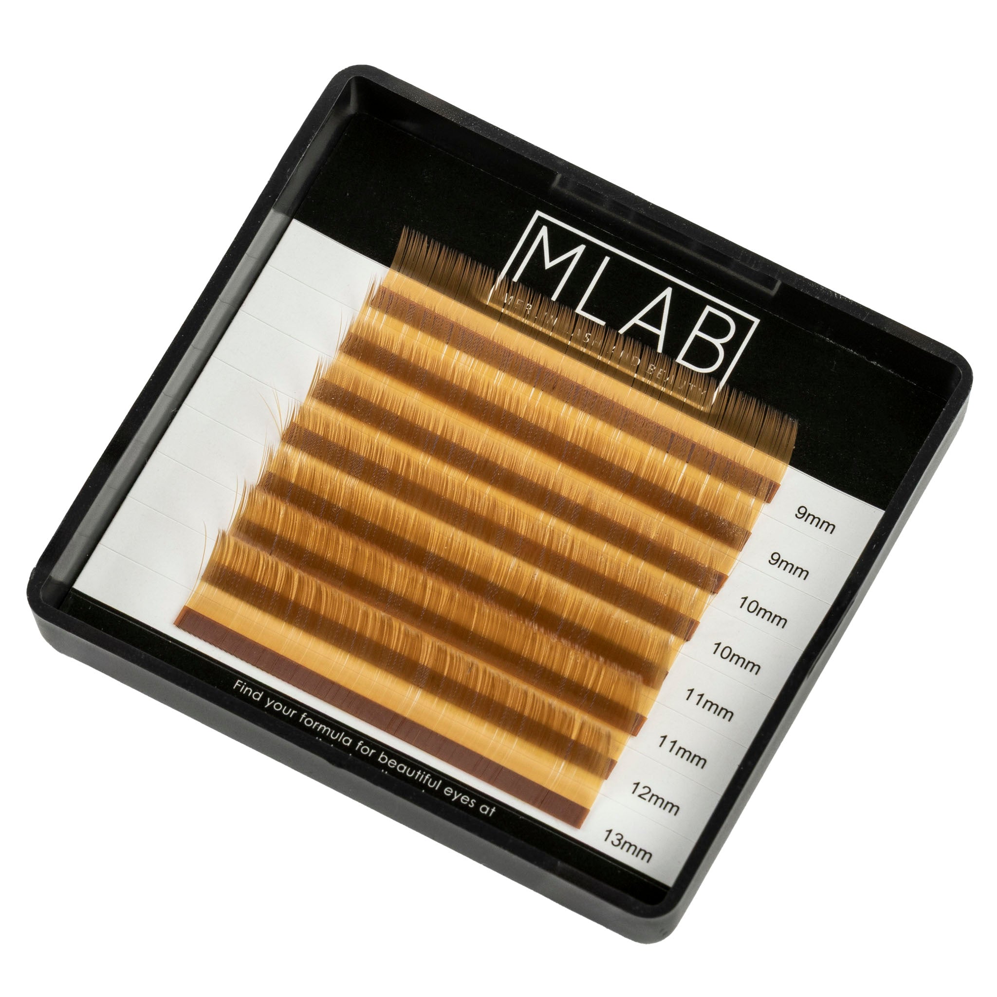 0.07 Light Coffee Lash Extensions