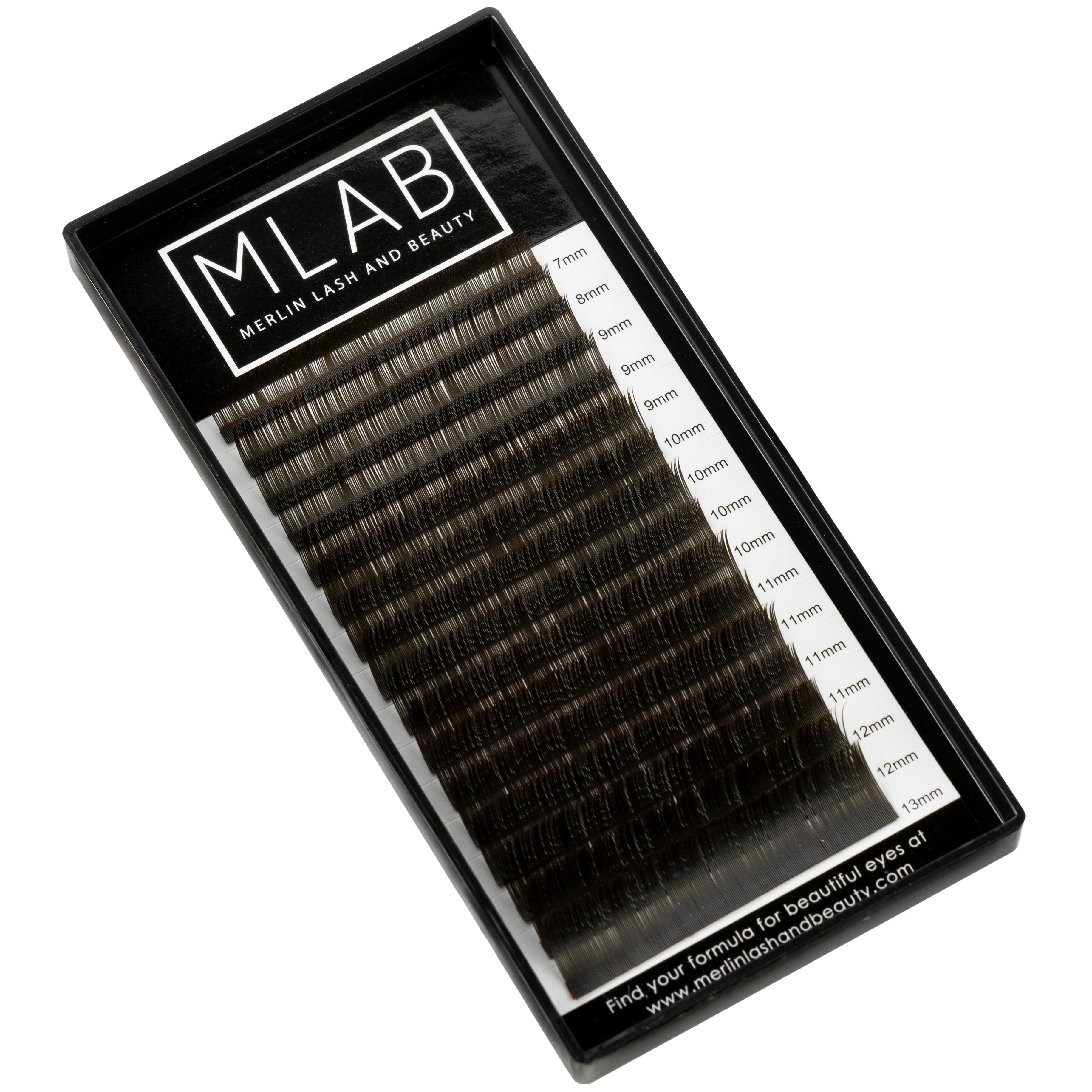 0.20 Dark Brown Flat Matte Lash Extensions