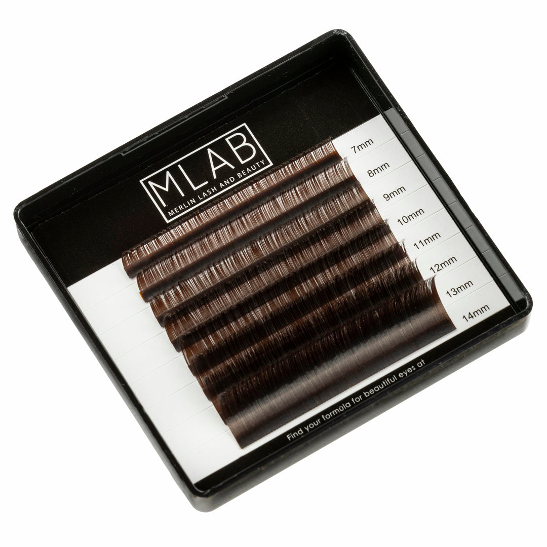 0.05 Chocolate Brown Lashes Sample
