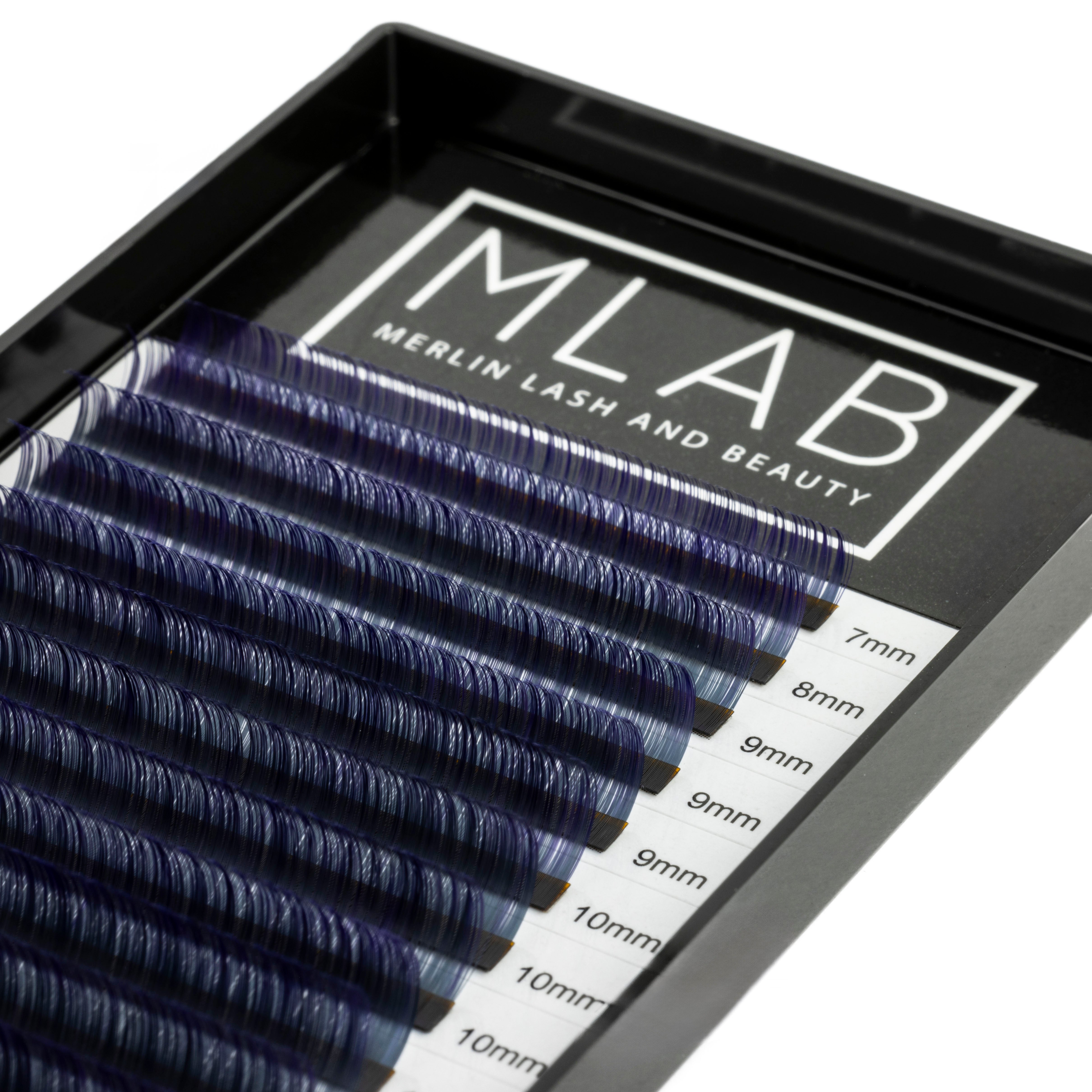 Black Purple Two Tone Lashes