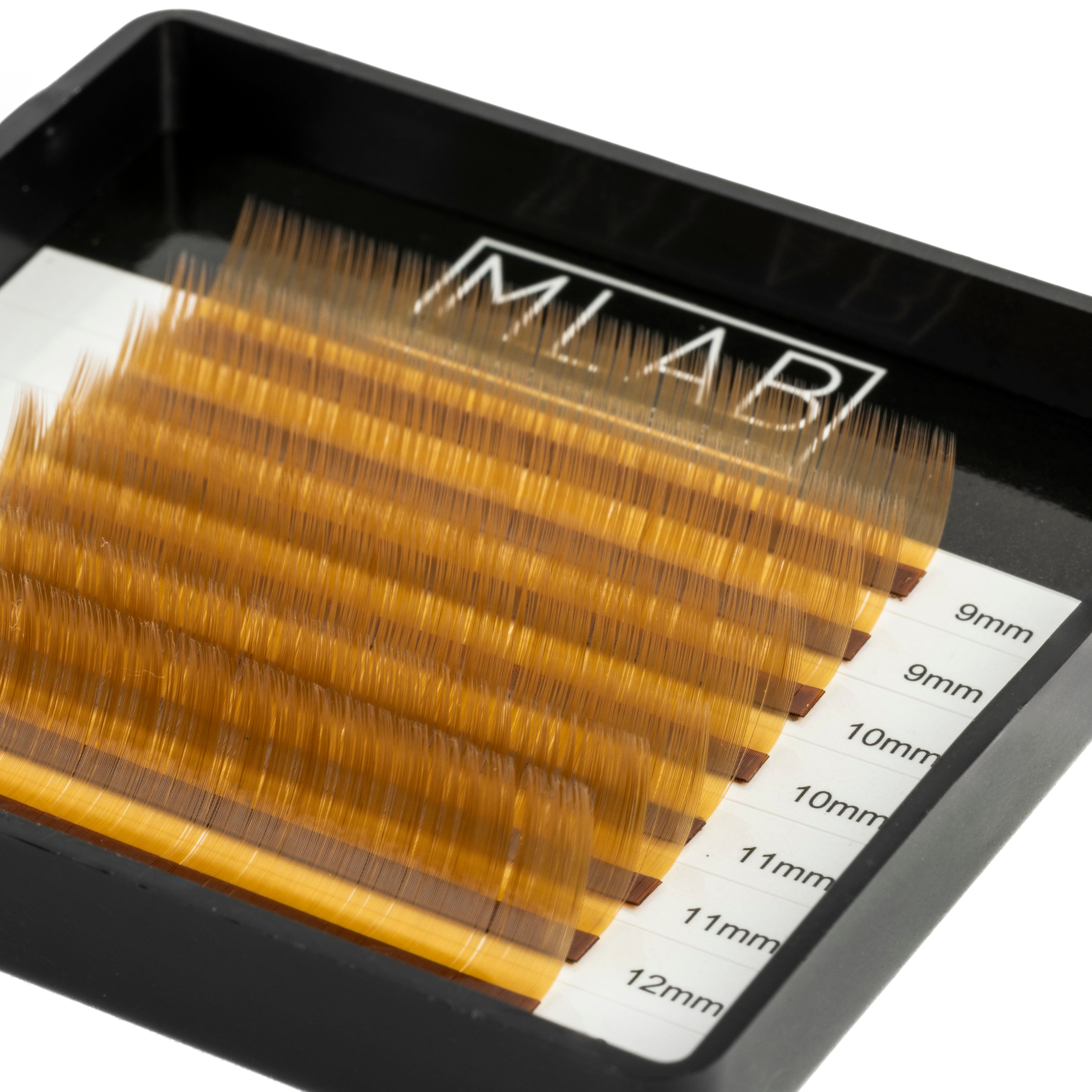 Latte Coffee Colour Lashes