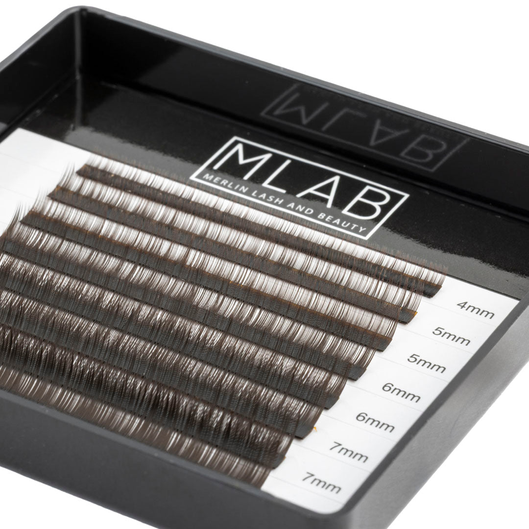 Coffee Dark Brown Bottom Lashes