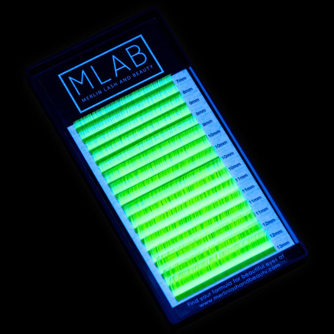 Neon Green Lashes