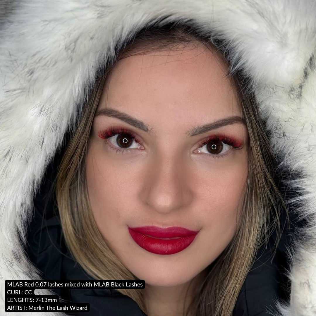 Red Lash Extensions