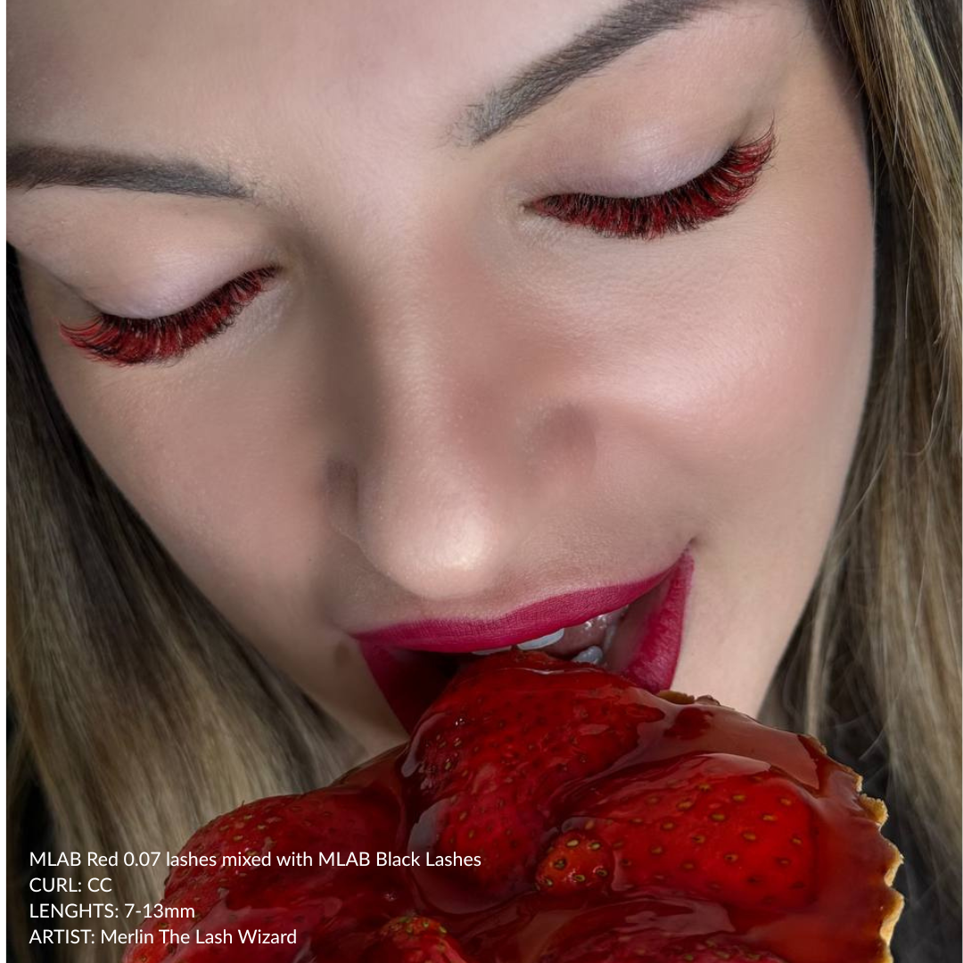 Red Lash Extensions