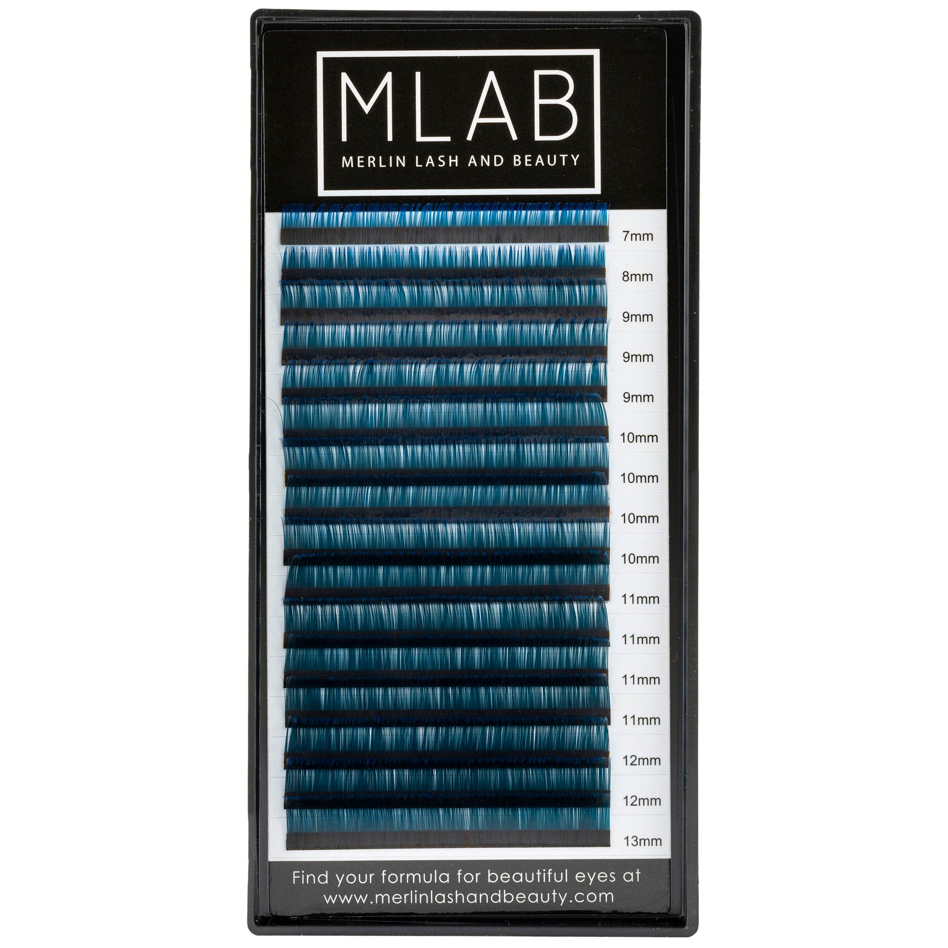 Black Blue Two Tone Lashes