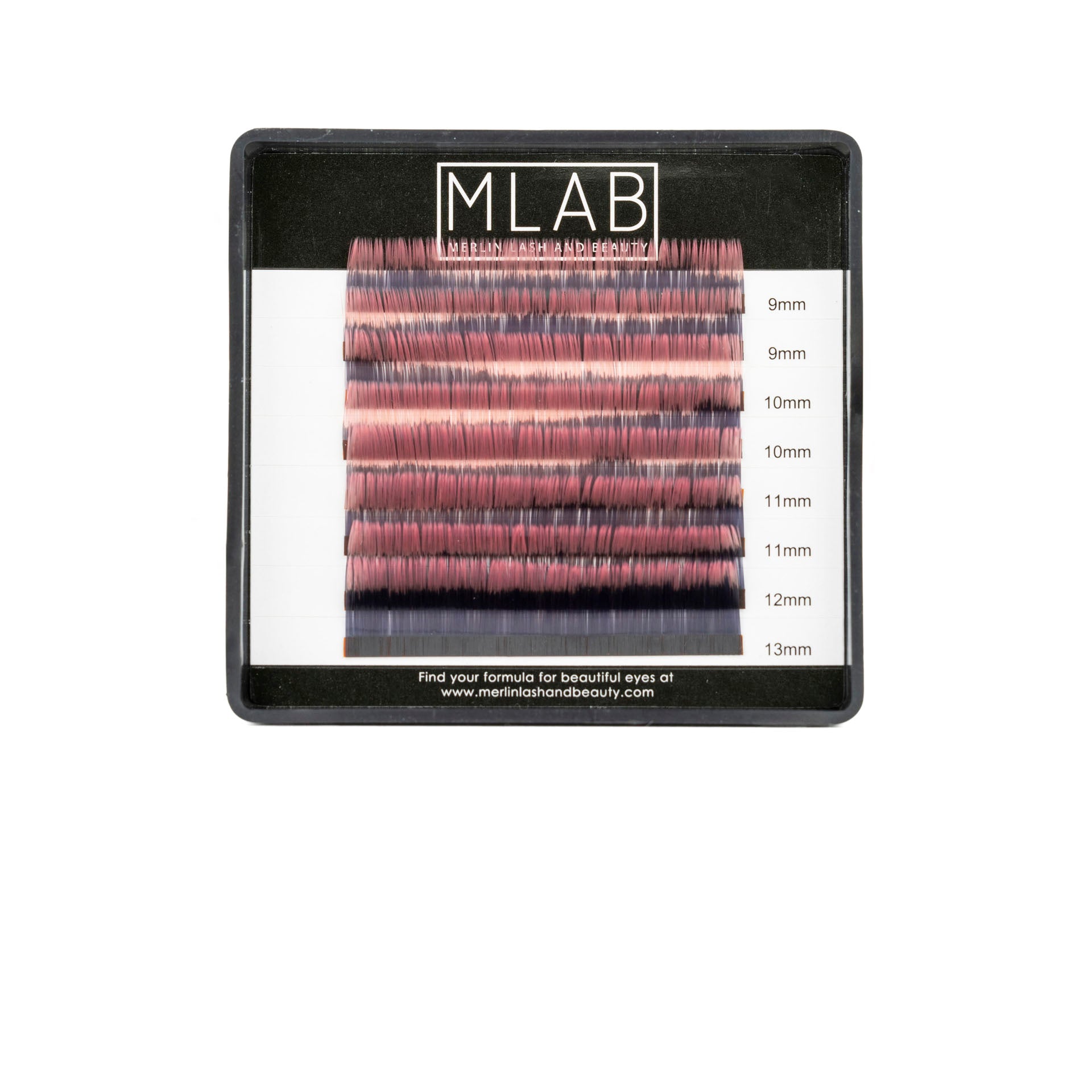 Black Pink Two Tone Lashes