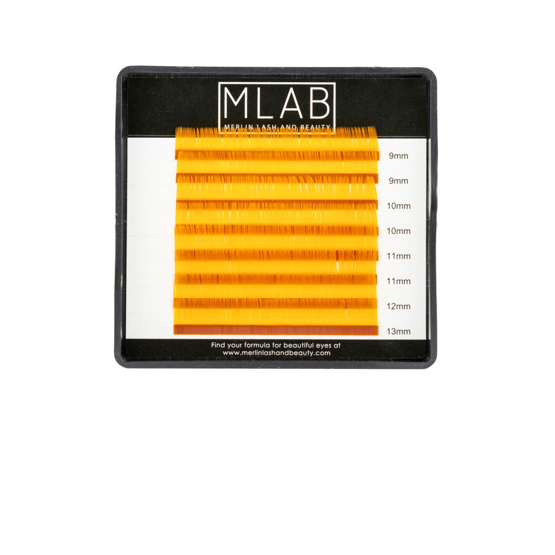 Orange Colour Lashes