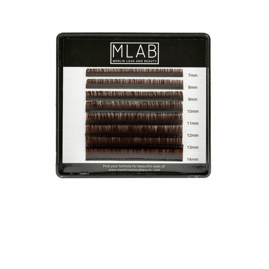 0.05 Chocolate Brown Lashes Sample