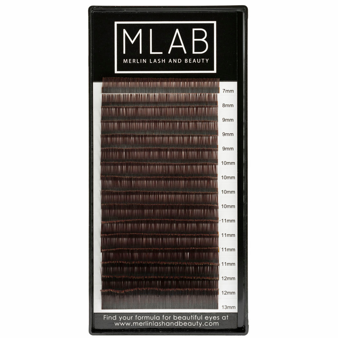 Dark Brown Coffee 0.12 Classic Lashes