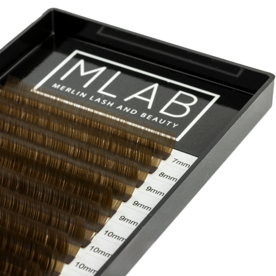 Dark Brown 0.05 Lashes