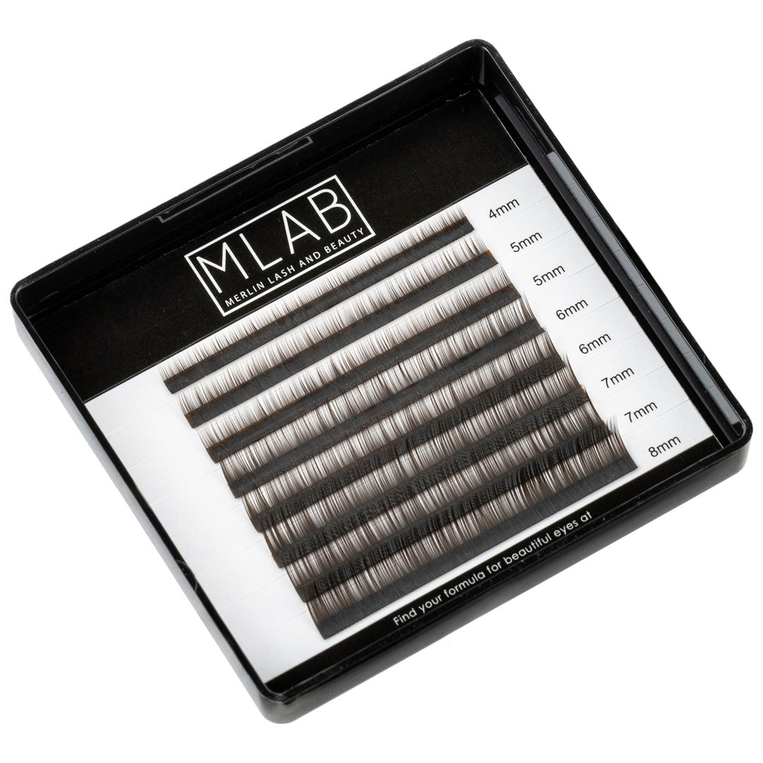 Dark Brown Coffee Colour Bottom Lashes