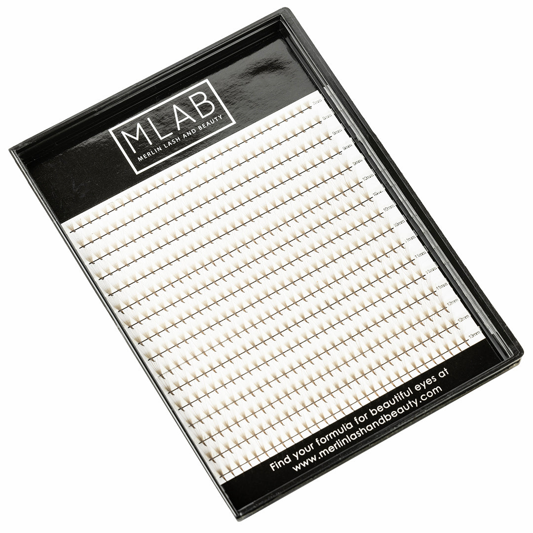 10D 0.05 Dark Brown Premade Lash Fans