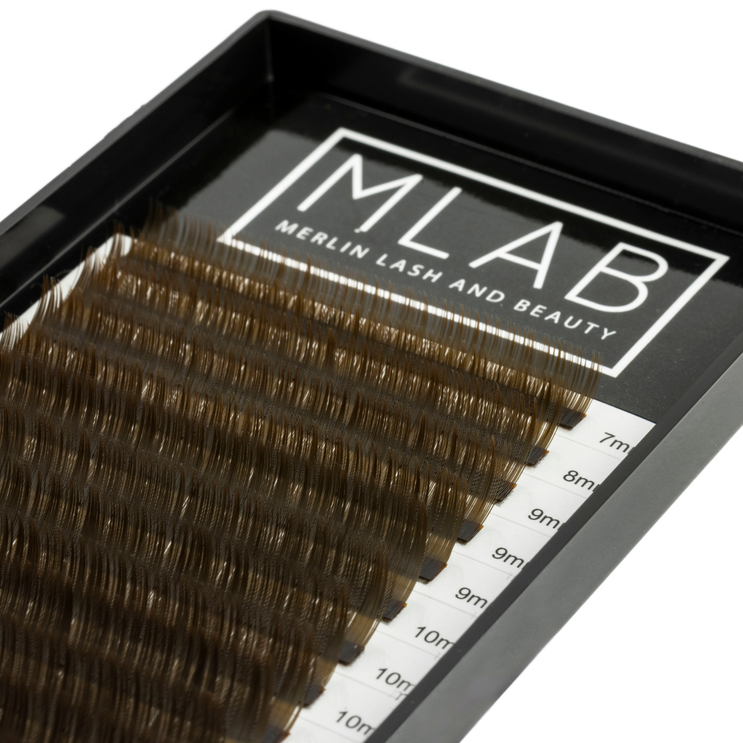 0.10 Dark Brown Classic Lash Extensions