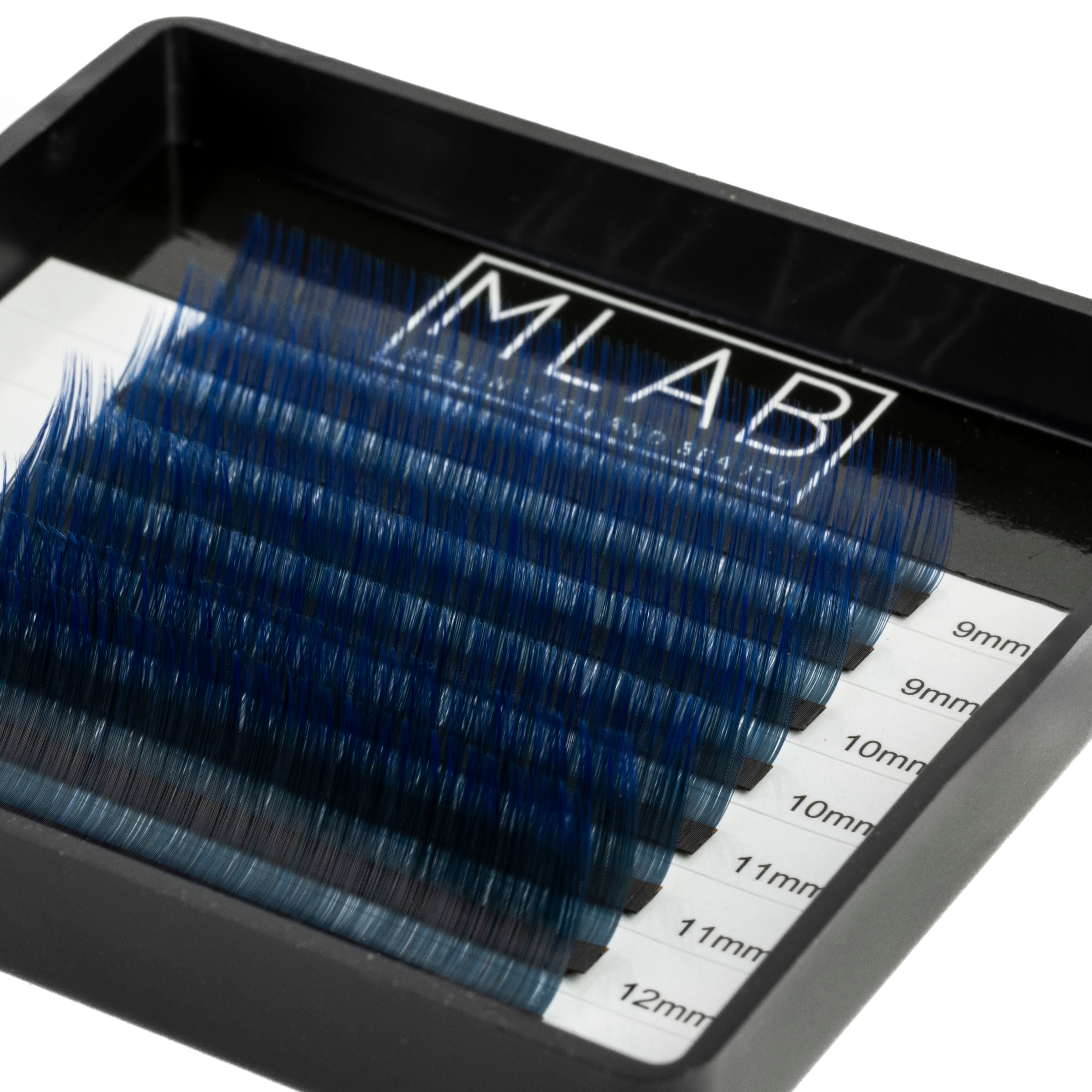 Black Blue Two Tone Lashes Small