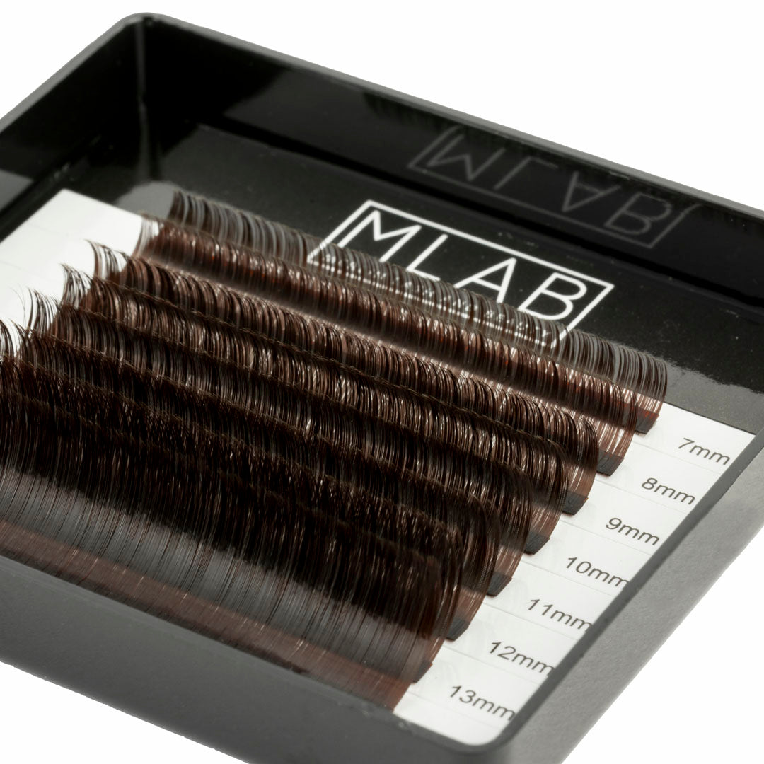 0.05  Chocolate Brown Lashes Sample