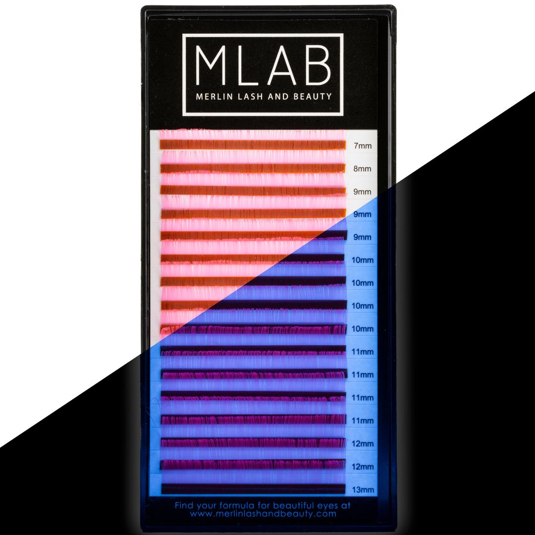 0.07 Colour Lashes Large Box