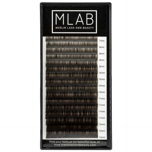 0.20 Dark Brown Flat Matte Lash Extensions