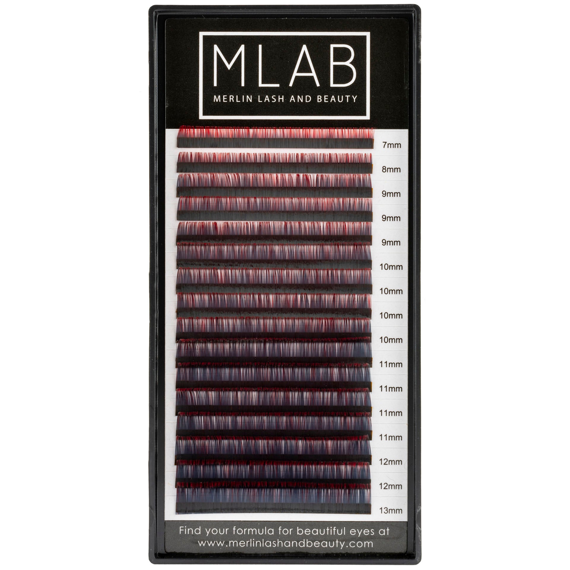 0.07 Colour Lashes Large Box