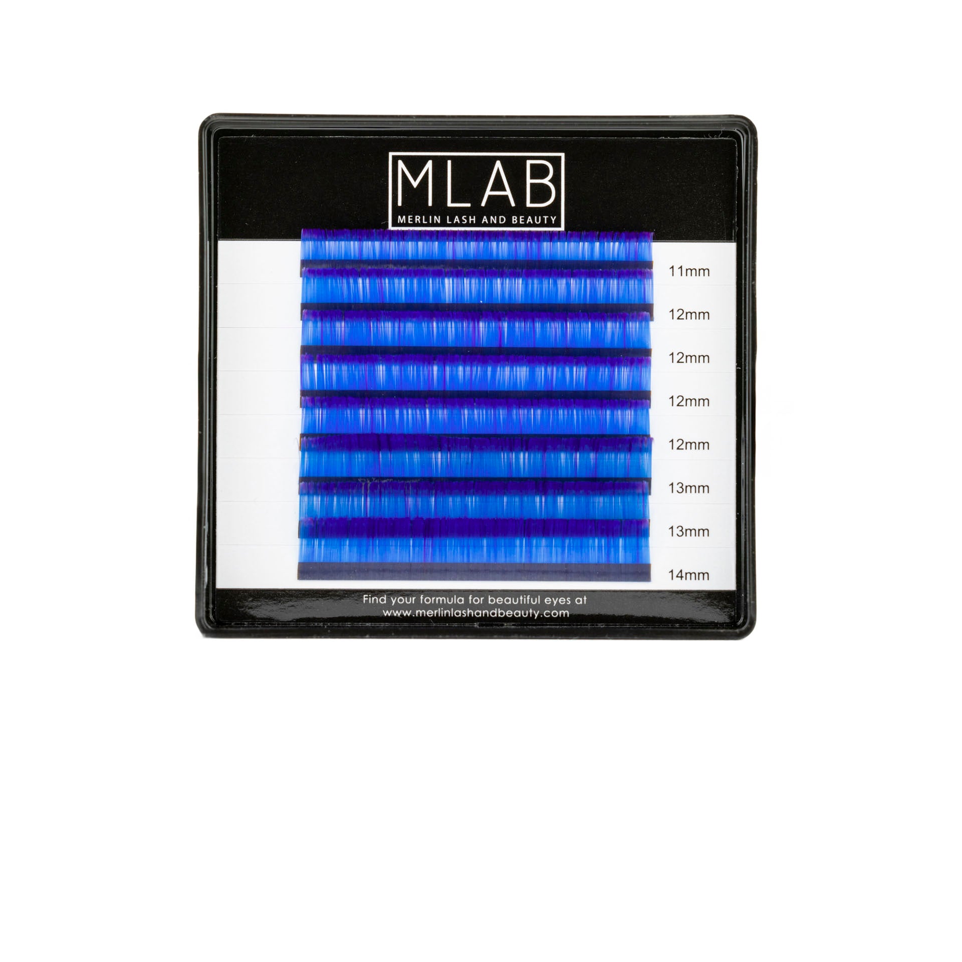 Blue Pink Two Tone Lashes Small